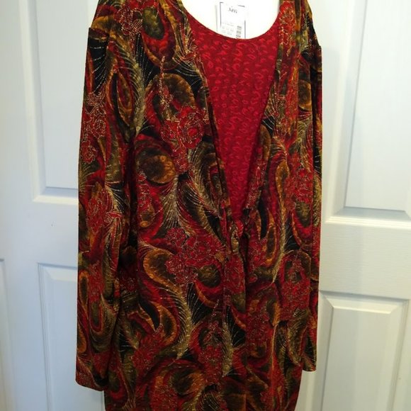 NWT Kemp 2 Piece Jacket Dress 34W - Picture 4 of 13